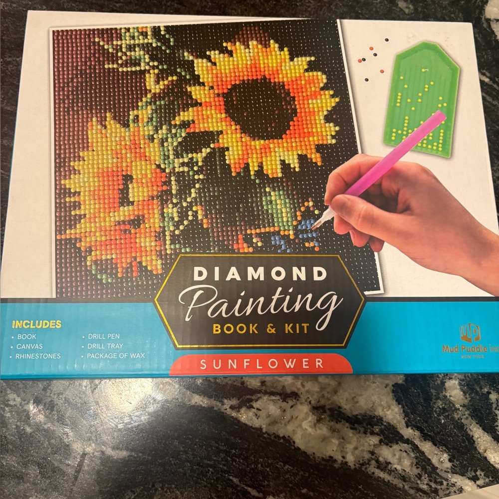 Mud Puddle Diamond Dot painting kit. Brand new